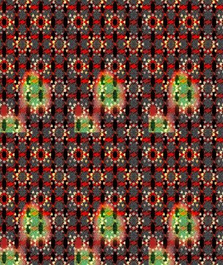 Çiçek arkaplanlı soyut zarafet eskiz deseni. Raster Güzel kumaş deseni.