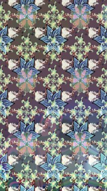 Arkaplan dokusu, duvar kâğıdı, çiçek teması tarafsız renklerde. Soyut etnik raster çizim kalıbı. Kabile sanatı boho baskısı, klasik çiçek arkaplanı.