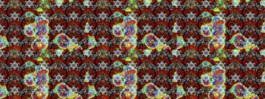 Nazikçe, güzel çiçek arkaplanı. Çiçekli karalama şeklinde Raster çiçek deseni. Gri ve kahverengi renkte çiçekler.