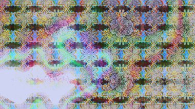 Raster illüstrasyonu. Patlayan çiçekler soyut olarak yerleştirilmiş. Raster deseni. Tarafsız renklerde bahar çiçekleri..