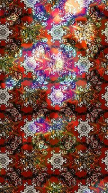 Kahverengi renkli çiçekler. Tatil havası. Nazik romantik baskı. Raster güzel bir çiçek deseni çizmiş. Bahar mevsimi.