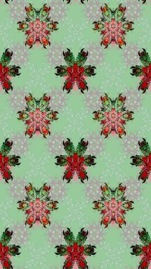 Modern gelişim, nötr raster arka plan duvar kâğıdı çizgisi, klasik desenli desenli çiçekler, çiçekli süsler. Çiçekli el çizimi çizimi deseni.