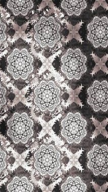 Çiçeğin suluboya çizimlerinin mükemmel deseni. Dekorasyon ve tasarım için güzel bir desen. Moda baskısı. Suluboya çizim kalıbı. Raster illüstrasyonu. Eski.