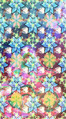 Renkli Bahar Teması eskiz kalıbı. Düz Çiçek Elementleri Tasarımı. Çiçekli eskiz arkaplanı. Çocuk stili.