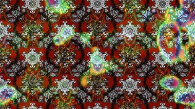 Moda baskıları için zarif bir şablon. Motley illüstrasyonu. Çiçekli bahar çiçekleri. Robot resim. Küçük çiçekte güzel bir desen. Küçük renkli çiçekler..