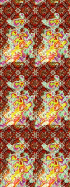 Raster geleneksel halk çiçekleri kahverengi ve nötr renklerde tekstil tasarımı için. Üzerinde gelincikler ve vadi zambakları olan renkli çiçek desenli nakış..