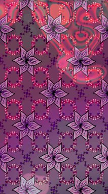 Düz Çiçek Elementleri Tasarımı. Renkli Bahar Teması eskiz kalıbı. Çiçekli eskiz arkaplanı. Çocuk stili.