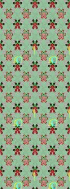 Çiçek desenli raster, nötr ve gri çizgi grafik desenli soyut raster arkaplan. Modern stil dokusu.