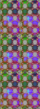 Arkaplan dokusu, duvar kağıdı, çiçek temalı gri renkler. Soyut etnik raster kusursuz desen. Kabile sanatı boho baskısı, klasik çiçek arkaplanı.