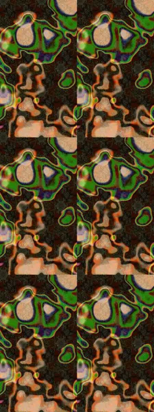 Güzel kumaş deseni. Raster Illustrasyon 'daki Çiçek Deseni' nin son moda çizimi. Renkli Yaz Temalı eskiz kalıbı. Düz Çiçek Elementleri Tasarımı.