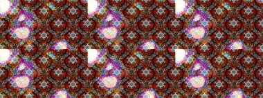 Renkli kahverengi ve kırmızı çizim kalıpları. Kahverengi ve kırmızı renkte çiçekler. Tekstil ve kapak tasarımı için mükemmel. Doodle tarzı. Elle çizilmiş sonbahar çiçeği deseni..