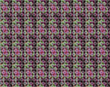 Çocuk stili. Çiçekli eskiz arkaplanı. Renkli Bahar Teması eskiz kalıbı. Düz Çiçek Elementleri Tasarımı.