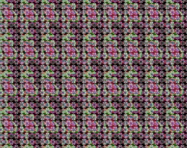 Çocuk stili. Çiçekli eskiz arkaplanı. Renkli Bahar Teması eskiz kalıbı. Düz Çiçek Elementleri Tasarımı.