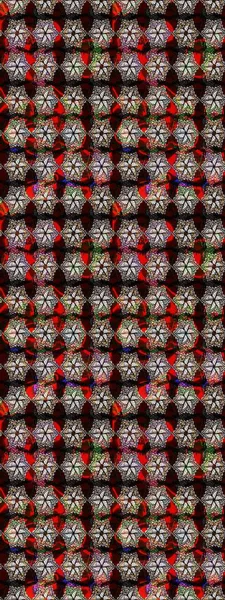 Eski usul. Miles Fleur, süslü püslü bir süs. Tomurcukları papatya çiçekleri olan sevimli bir çiçek deseni. Kumaş, tekstil, duvar kağıdı baskısı için. Eskiz geçmişi. Raster illüstrasyonu.