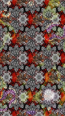 Çiçeğin suluboya çizimlerinin mükemmel deseni. Suluboya çizim kalıbı. Eski model. Dekorasyon ve tasarım için güzel bir desen. Moda yazdırma.