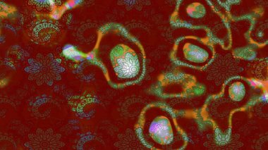 Güzel kumaş deseni. Çizim raster deseni. Çiçek arka planı.