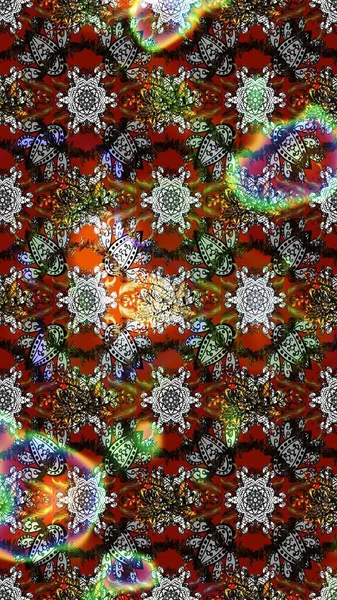 Gri ve kahverengi kıvırcık çiçekler gri ve kahverengi renklerde şekillenir. Raster illüstrasyonu. Klasik çiçek tasarım elementleri.