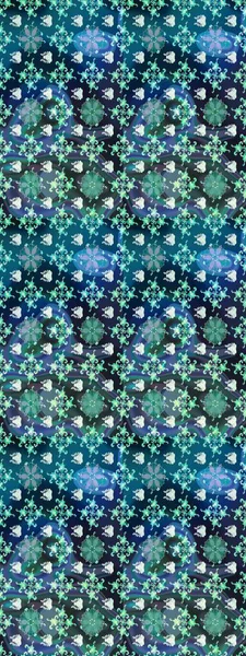 Süslü kumaş deseni. Raster deseni. Çiçekli çiçek deseni, suluboya..