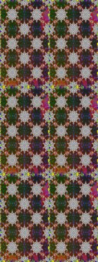 Parlak elementlerin. El çizimi Raster çizimi. Duvar kağıdı, web sayfası arka planı, ambalaj kağıdı, davetiye, broşür, afiş veya web sitesi için kusursuz çiçek deseni kullanılabilir.