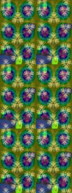 Çiçekli bahar çiçekleri. Küçük renkli çiçekler. Motley illüstrasyonu. Küçük çiçekte güzel bir desen. Moda baskıları için zarif bir şablon.