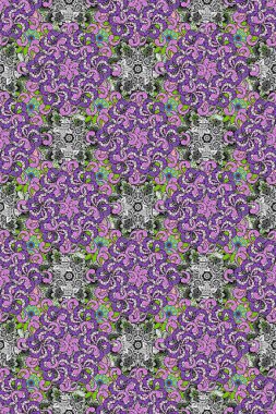 Çiçekler, yapraklar, dekoratif elementler, sıçramalar, lekeler, el çizimleri çizimleri ve Doodle çizimleri, grafik raster çizimleri.