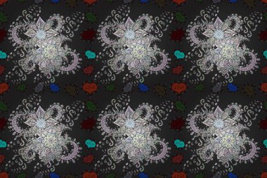 Nazik, narin çiçek arkaplanı. Hoş renklerde çiçekler. Raster çiçek desenli ve çiçekli..