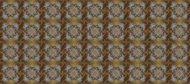 Duvar kâğıdı barok, İspanyol kumaşı. Kusursuz çiçek deseni. Kusursuz raster arka plan. Gri ve kahverengi renkler üzerinde grafiksel modern kusursuz desen.