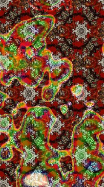 Tekstil ve kapak tasarımı için mükemmel. Renkli kahverengi ve kırmızı çizim kalıpları. Elle çizilmiş sonbahar çiçeği deseni. Kahverengi ve kırmızı renkte çiçekler. Doodle tarzı.