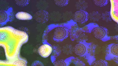 Eskiz arkaplan modeli. Suluboya, elle çizilmiş. Raster illüstrasyonu. Kahverengi yapraklı yabani çiçekler.