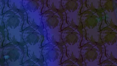 Paket kağıdı için en iyisi. Mavi lale çiçekli Raster eskiz deseni. Doğal kozmetik ürünleri, parfüm, çiçekçi dükkanı için bahar ihalesi tasarımı. Karşılama ya da düğün geçmişi olarak kullanılabilir.