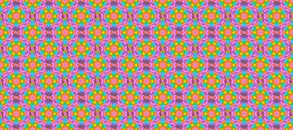 Kusursuz bir mahsul. Raster Şirin kumaş deseni. Düz Çiçek Elementleri Tasarımı. Renkli Bahar Teması Kusursuz Arkaplan.