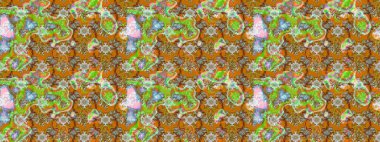 Tarafsız ve yeşil renklerde yaz çiçekleri. Raster illüstrasyonu. Raster çiçek desenli ve çiçekli..