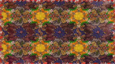 Paketleme, tekstil, duvar kâğıdı için çiçek eskizi. Yumuşak pamuk tasarımı. Raster 'ın taze dokusu. Yumuşak fayans. Klasik çiçek deseni.