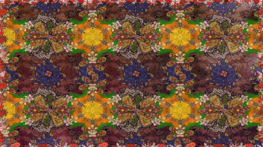 Paketleme, tekstil, duvar kâğıdı için çiçek eskizi. Yumuşak pamuk tasarımı. Raster 'ın taze dokusu. Yumuşak fayans. Klasik çiçek deseni.