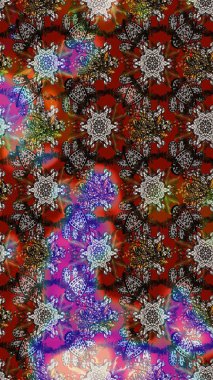 Dekorasyon ve tasarım için güzel bir desen. Suluboya çizim kalıbı. Moda baskısı. Çiçeğin suluboya çizimlerinin mükemmel deseni. Eski model. Raster illüstrasyonu.