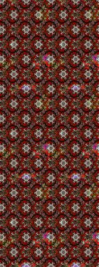 Yaz çiçekleri teması. Kahverengi ve kırmızı renkler. Suluboya resim taklit Raster çizimi. Klasik çiçekler. El çizimi soyut süslü elementler.