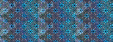 Raster. Colour Spring Theme seamless pattern Background. Flat Flower Elements Design.