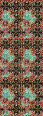 Çiçek arkaplan. Güzel kumaş deseni. Çizim raster deseni.