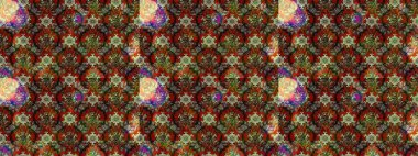 Küçük çiçekte güzel bir desen var. Çiçek arkaplan. Çiçek kolajı. Çiçek kompozisyonu. Raster deseni. - Kahverengi, kırmızı ve gri çiçekler. Doğa.