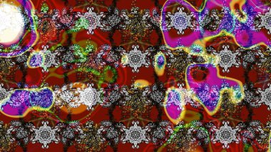 Etnik Mandala süsleme. Hint çiçek desenli madalyon desen. Kullanılabilir Tekstil, tebrik kartı, boyama kitabı, telefon durumda yazdırma için. Raster kına dövme stil.