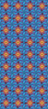 Çiçeksiz desenli arka plan. Gömlek baskısı için çiçek boyası. Mavi ve siyah renkte çiçekler.