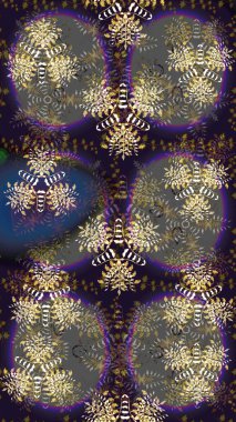 Renkli Bahar Teması eskiz kalıbı. Raster illüstrasyonundaki çiçek desenli çizim. Düz Çiçek Elementleri Tasarımı. Güzel kumaş deseni.