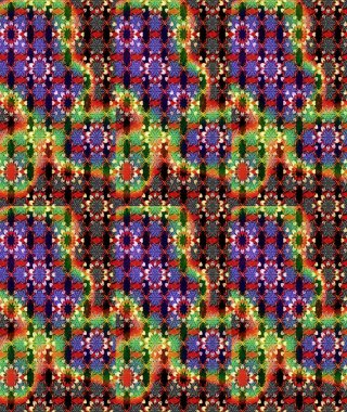 Çiçeksel elementlerle süslenmiş zarif raster dokusu. Parlak çiçekli siyah ve kırmızı renkler üzerine soyut çizim deseni. Küçük çiçekte şirin bir çiçek deseni var..