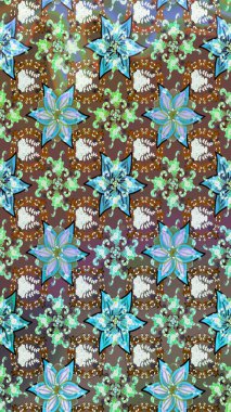 Kahverengi renkli çiçekler. Elle boyanmış suluboya resim çizimi çiçekler ve bitkiler.