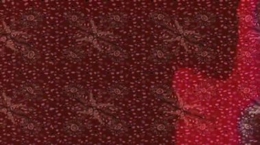 Renkli unsurlarla hareketli arka plan görüntüleri. Çiçekler. Eski model. Bayrak tarzı. Video kaydı. Şablon. Döngü. Kusursuz..