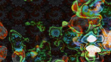 Beautiful watercolor Bouquet of summer flowers sketch pattern. Nice fabric pattern.