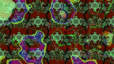 Tekstil veya kitap kapakları, imalat, duvar kağıtları, baskı, hediye paketi ve yapıştırma kitabı için çiçek eskizi geçmişi. Küçük çaplı çiçeklerdeki basit şirin desenler. Raster illüstrasyonu.