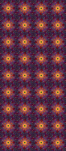 Raster. Siyah ve mor renkte güzel çiçeklerle kusursuz desenler suluboya çiçek deseni, duvar kağıdı, kart veya kumaş için fayanslı..