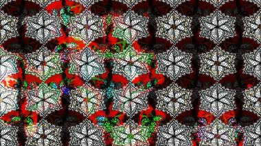 Raster deseni. Küçük çiçekteki sevimli çiçek deseni. Yumuşak, yaz çiçekleri siyah ve nötr renklerde. Raster illüstrasyonu.