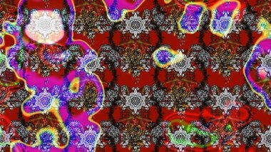 Doğal kozmetik ürünleri, parfüm, çiçekçi dükkanı için bahar ihalesi tasarımı. Kırmızı ve gri lale çiçekli Raster eskiz deseni. Karşılama ya da düğün geçmişi olarak kullanılabilir. Paket kağıdı için en iyisi..